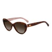 Kate Spade Havana Brown Shaded Solglasögon Brown, Dam