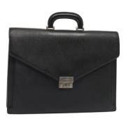 Burberry Vintage Pre-owned Laeder portfljer Black, Dam