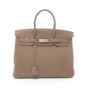 Hermès Vintage Pre-owned Laeder handvskor Brown, Dam