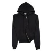 Vaquera Svart Twisted Rose Hoodie Black, Dam