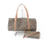 Louis Vuitton Vintage Pre-owned Canvas louis-vuitton-vskor Brown, Dam