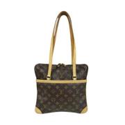 Louis Vuitton Vintage Pre-owned Canvas axelremsvskor Brown, Dam