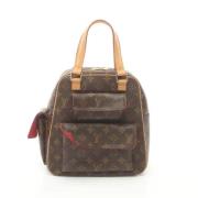 Louis Vuitton Vintage Pre-owned Canvas handvskor Brown, Dam