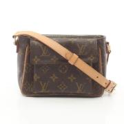 Louis Vuitton Vintage Pre-owned Canvas crossbodyvskor Brown, Dam