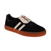 John Richmond Sneaker med kontrasterande linjer Black, Herr