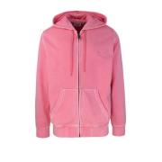 Carhartt Wip Rosa Hooded Duster Script Jacket Pink, Herr