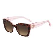 Kate Spade Brun Acetat Solglasögon för Kvinnor Multicolor, Dam