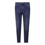 Incotex Premium Denim Slim Fit Jeans Blue, Herr