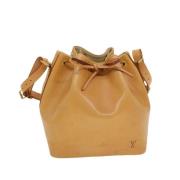 Louis Vuitton Vintage Pre-owned Laeder louis-vuitton-vskor Beige, Dam