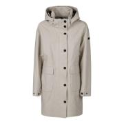 RRD Shell Parka Jacka med Ullblandning Beige, Dam