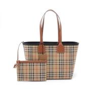 Burberry Vintage Pre-owned Canvas totevskor Multicolor, Dam