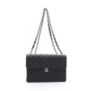 Chanel Vintage Pre-owned Laeder axelremsvskor Black, Dam