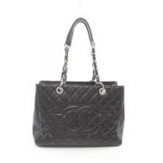 Chanel Vintage Pre-owned Laeder axelremsvskor Black, Dam