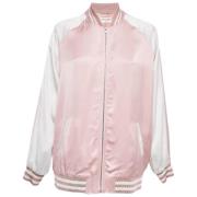 Yves Saint Laurent Vintage Pre-owned Satin ytterklder Pink, Dam