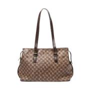 Louis Vuitton Vintage Pre-owned Belagd canvas louis-vuitton-vskor Brow...