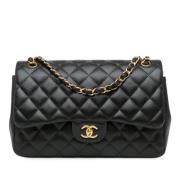 Chanel Vintage Pre-owned Laeder chanel-vskor Black, Dam