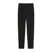 Max Mara Studio Cadybyxor med framfickor Black, Dam