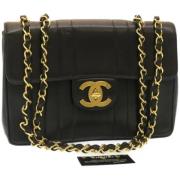 Chanel Vintage Pre-owned Laeder chanel-vskor Black, Dam