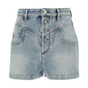 Isabel Marant Étoile Denim Shorts för modeframåt kvinnor Blue, Dam