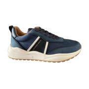 Alexander Smith Blå Dover Stiliga Sneakers Blue, Herr