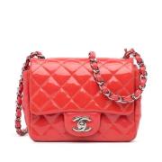 Chanel Vintage Pre-owned Laeder crossbodyvskor Pink, Dam