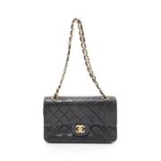 Chanel Vintage Pre-owned Laeder chanel-vskor Black, Dam