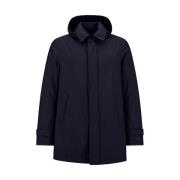 Herno Laminar GoreTex Carcoat i Blå Blue, Herr