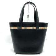 Burberry Vintage Pre-owned Laeder handvskor Black, Dam