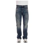 Haikure Blake Denim Jeans Regular Fit Blue, Herr