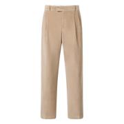 Drole de Monsieur Corduroy Golf Style Byxor Beige Beige, Herr