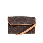 Louis Vuitton Vintage Pre-owned Canvas louis-vuitton-vskor Brown, Dam