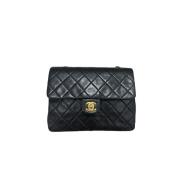 Chanel Vintage Pre-owned Tyg chanel-vskor Black, Dam