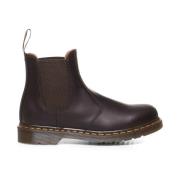 Dr. Martens Bruna Läderstövlar med Elastisk Fotledsstöd Brown, Herr