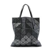 Issey Miyake Metallisk Toteväska Gray, Dam