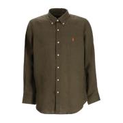 Ralph Lauren Linneskjorta Green, Herr