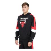 New Era Chicago Bulls Colour Block Hoodie Black, Herr