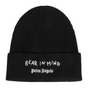 Palm Angels Björn Beanie Hattar Kollektion Black, Herr