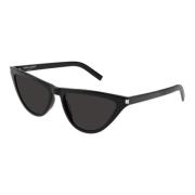 Saint Laurent Elegant Läder Axelväska Black, Unisex