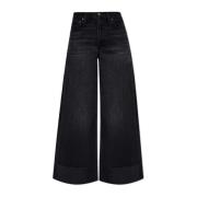 Rag & Bone Högmidjade Jeans Sofie Black, Dam