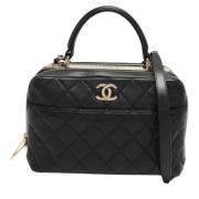 Chanel Vintage Pre-owned Laeder handvskor Black, Dam