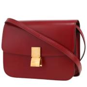 Celine Vintage Pre-owned Laeder celine-vskor Red, Dam