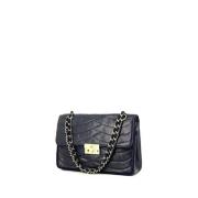 Chanel Vintage Pre-owned Laeder chanel-vskor Blue, Dam