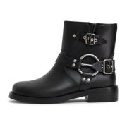 Cesare Gaspari Biker Ankelboots Black, Dam