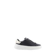 Armani Exchange Svarta Sneakers för Kvinnor Black, Dam