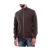 Armani Exchange Brun stickad kofta Brown, Herr