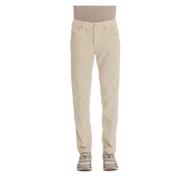 Jacob Cohën Lyxiga 5-ficks sammet jeans Beige, Herr