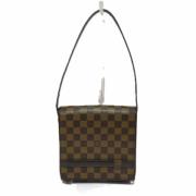 Louis Vuitton Vintage Pre-owned Canvas axelremsvskor Brown, Dam