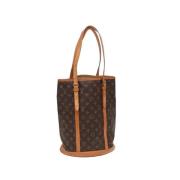 Louis Vuitton Vintage Pre-owned Canvas axelremsvskor Brown, Dam