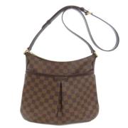 Louis Vuitton Vintage Pre-owned Canvas axelremsvskor Brown, Dam