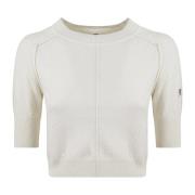 Ermanno Scervino Kortärmade Toppkollektion White, Dam